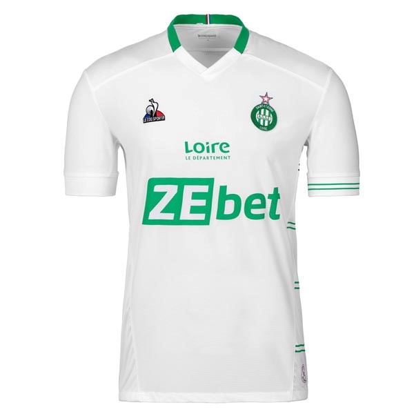 Tailandia Camiseta Saint étienne Segunda Equipación 2021/2022 Blanco